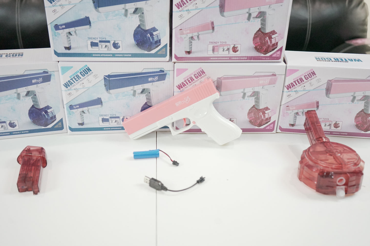 Electronic water toy Blue & Pink
