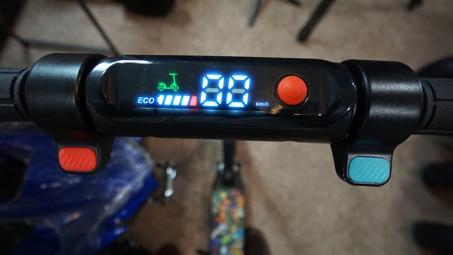 Kid scooter mp3 lights 3 speeds