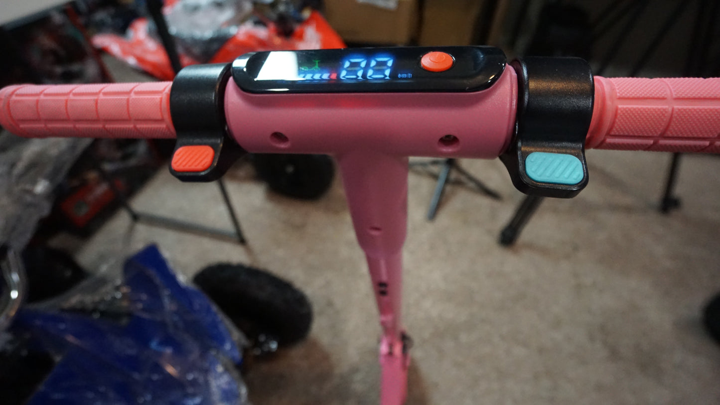 Kid scooter mp3 lights 3 speeds