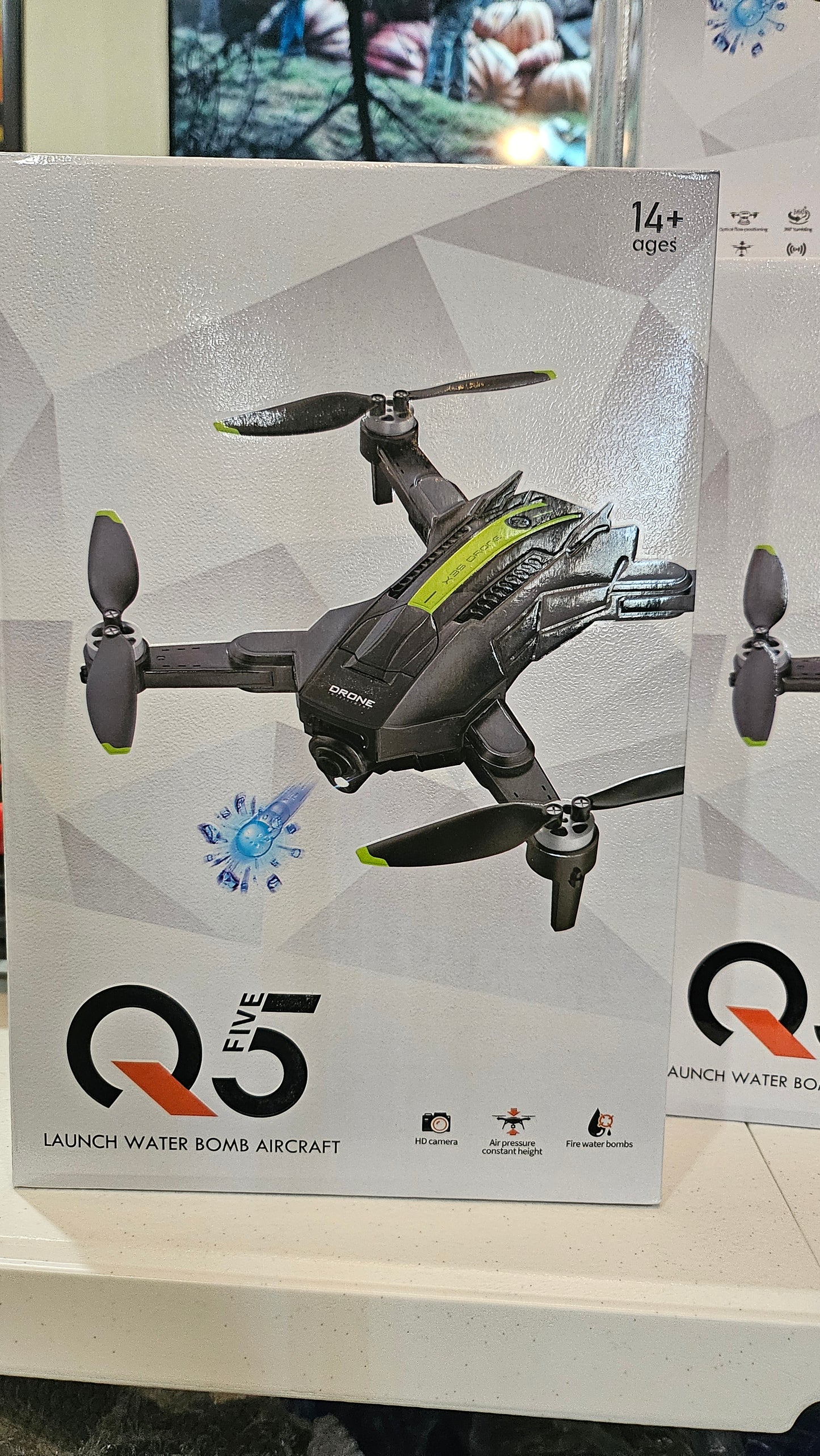 LAUNCH WATER BOMB DRONE AIRCRAFT with HD camera