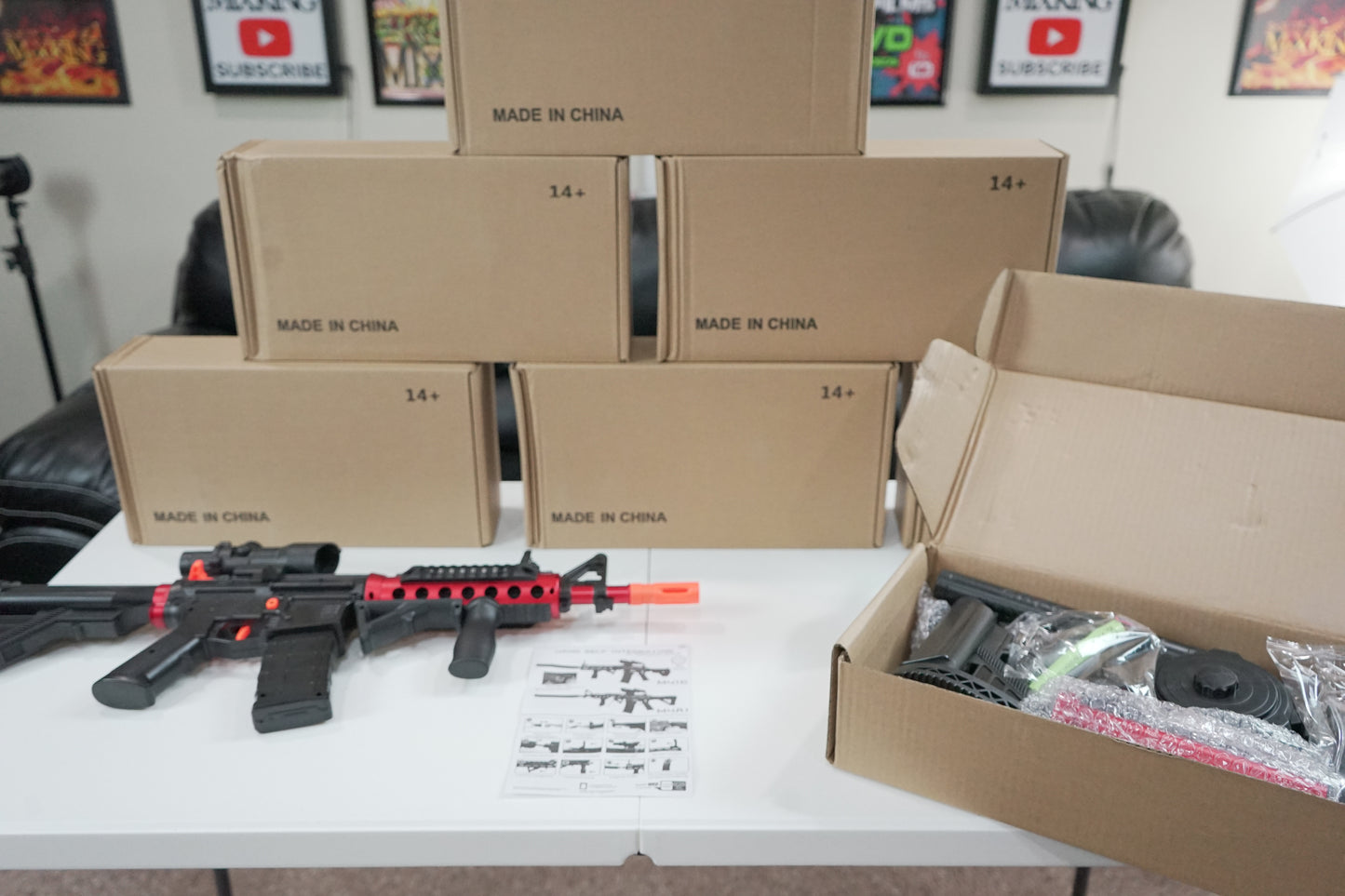 M416 Gel Blaster Electric Gel Blaster single continuous transmission an arbitrary switching
