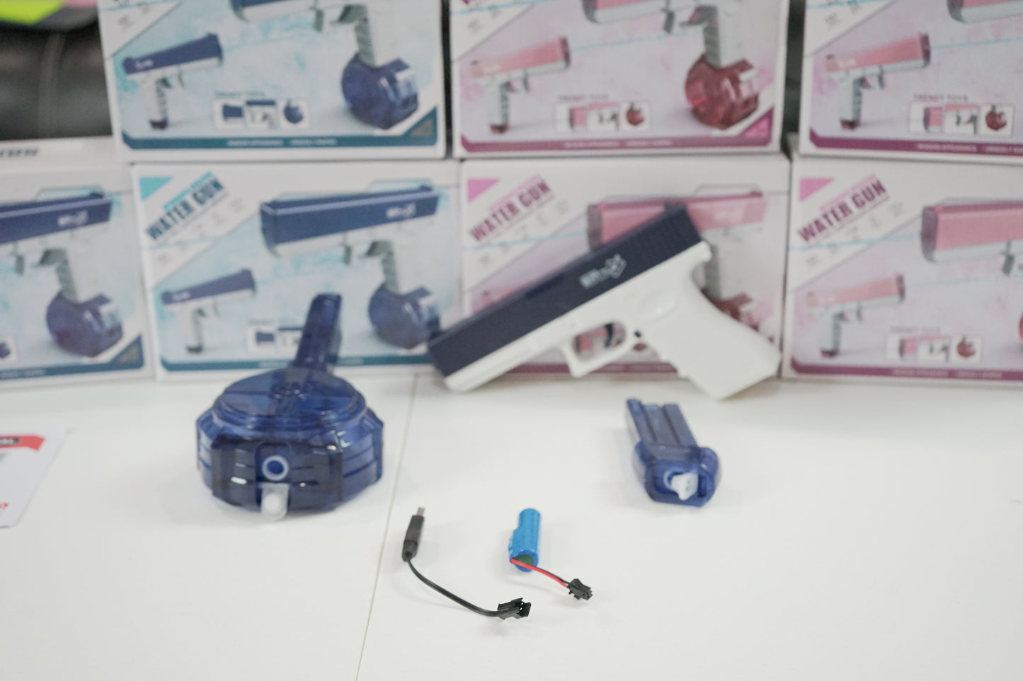 Electronic water toy Blue & Pink